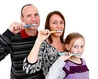 brushing teeth 